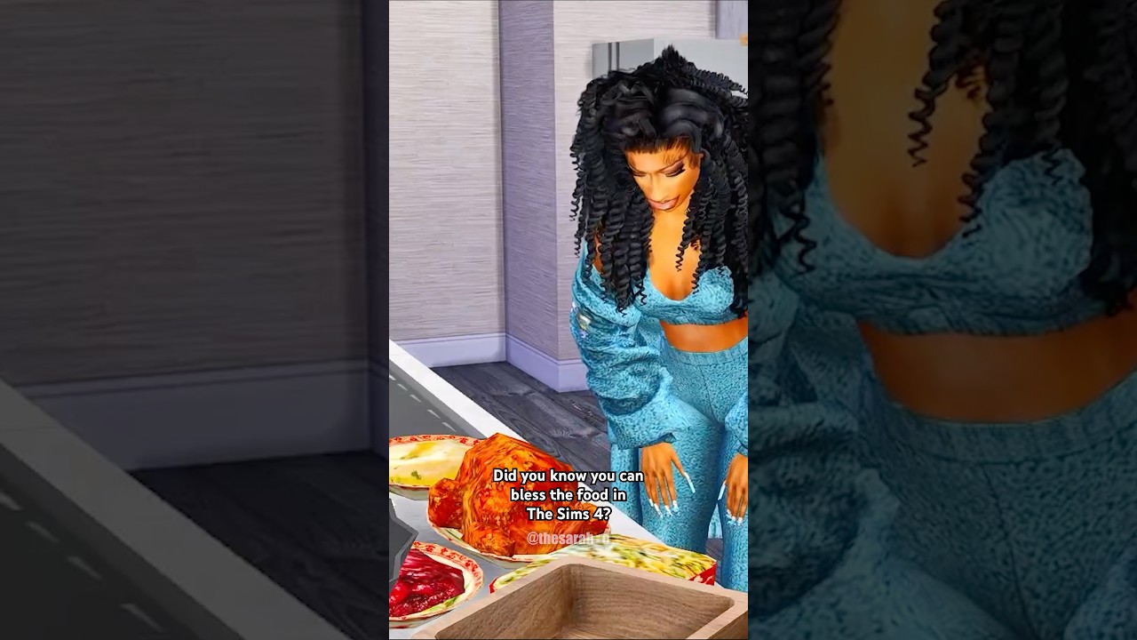 Bless This Meal in The Sims 4 🍽️ | Food Mods & Overrides