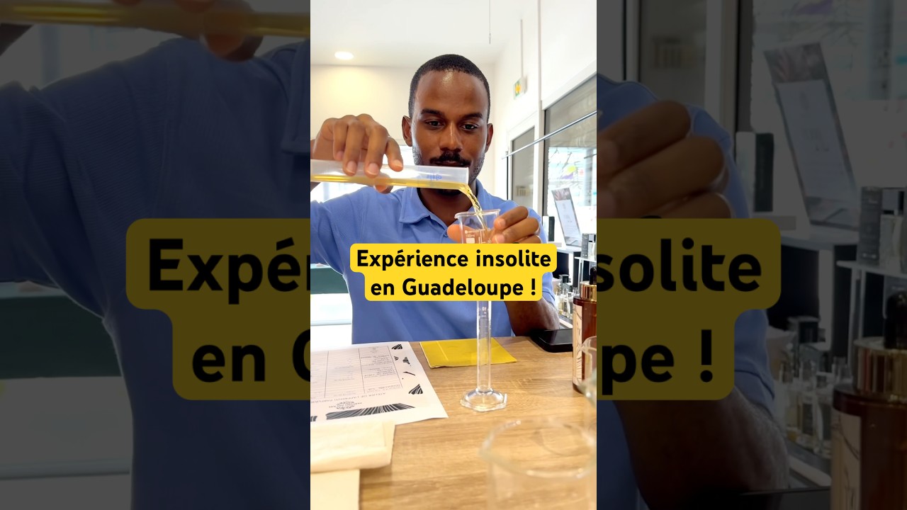 Crée ton parfum unique en Guadeloupe 🌺