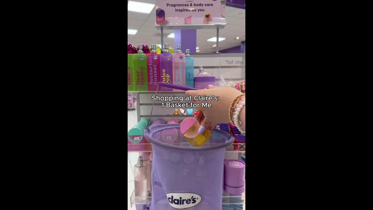 Shopping at Claire's for Me & My BFF