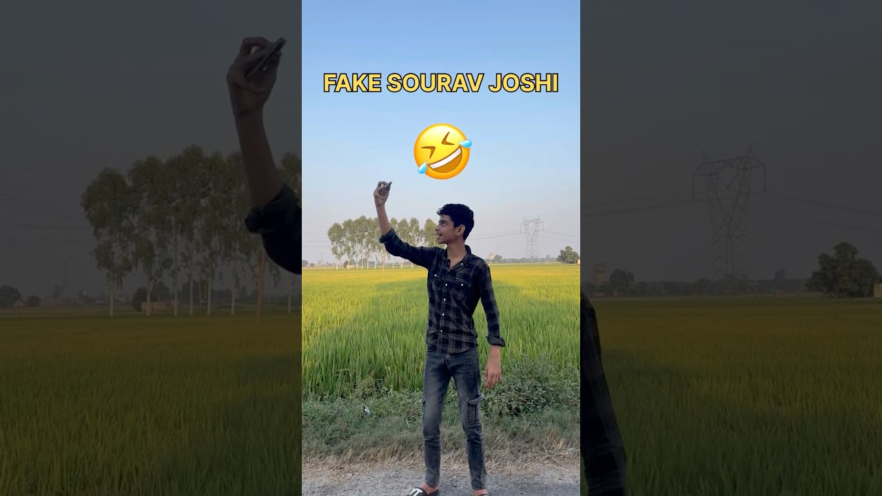 Fake Sourav Joshi 🤣 #Viral #Shorts