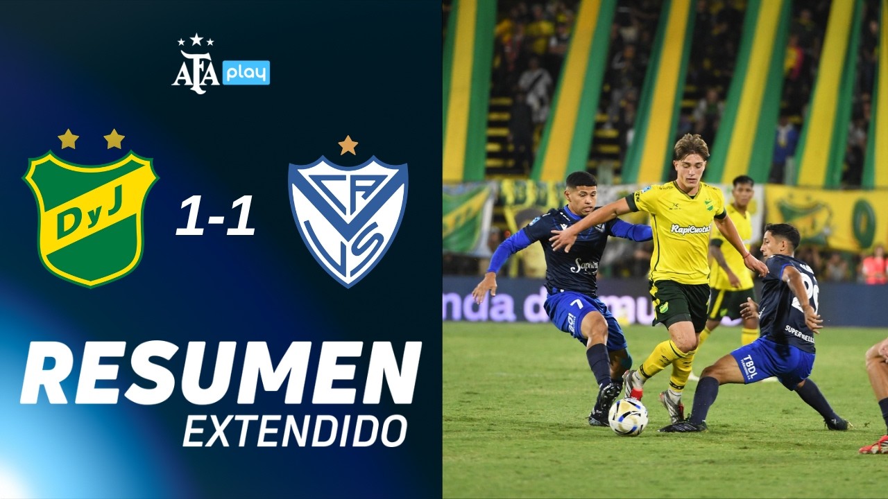 Empate 1-1 entre Defensa y Justicia y Velez ⚽