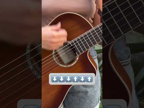 Очень простой бой на гитаре #guitar