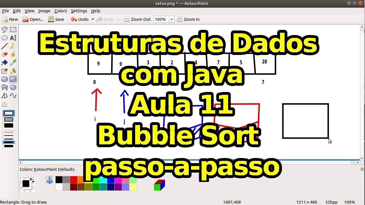 Aula 11: Bubble Sort em Java 🧼