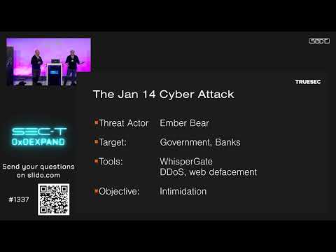 SEC-T 0x0E: Nicklas Keijser & Matias Wåhlén - Russian Cyber Warfare in Ukraine