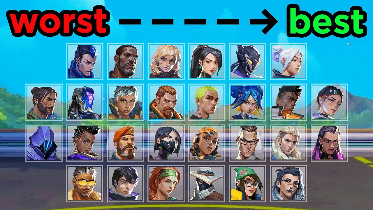 Ranking All Valorant Agents from Worst to Best 🎮