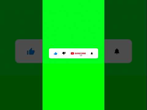 Green Screen Like and Subscribe Button (No Copyright) | Bell Icon #shorts #subscribe