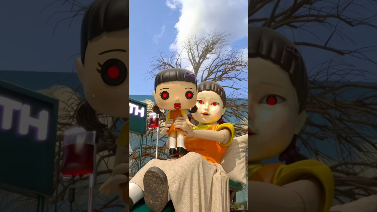 She Enters the Game Hiding a Child 🦑