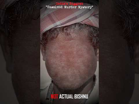 This is India's Biggest Unsolved Murder Mystery 🔎