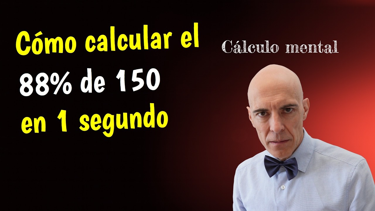 Truco Rápido para Cálculo de Porcentajes🙉