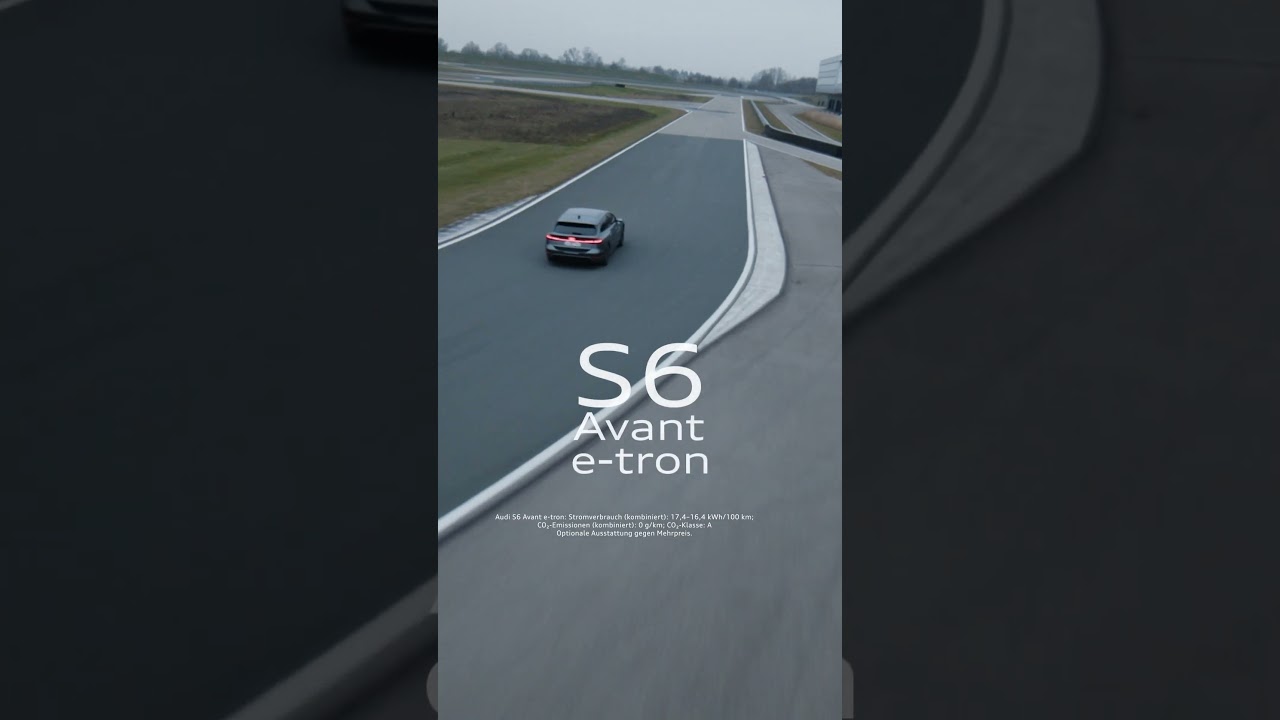 Sound of Performance – Audi S6 Avant e-tron