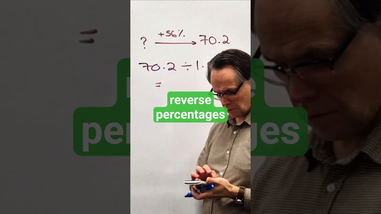Master Reverse Percentages: Easy Tips & Tricks to Solve the Most Challenging Questions ๐