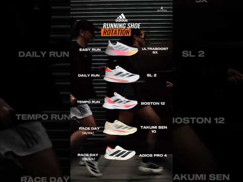 Adidas running shoes rotation for runners #adidas