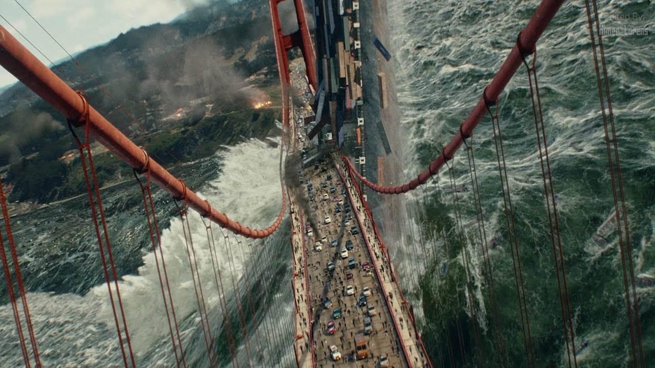 San Andreas (2015) Tsunami Action Scene 🌊
