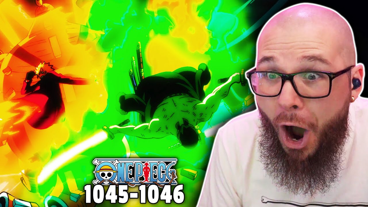ZORO & SANJI vs KING & QUEEN!! One Piece Episode 1045-1046 Reaction