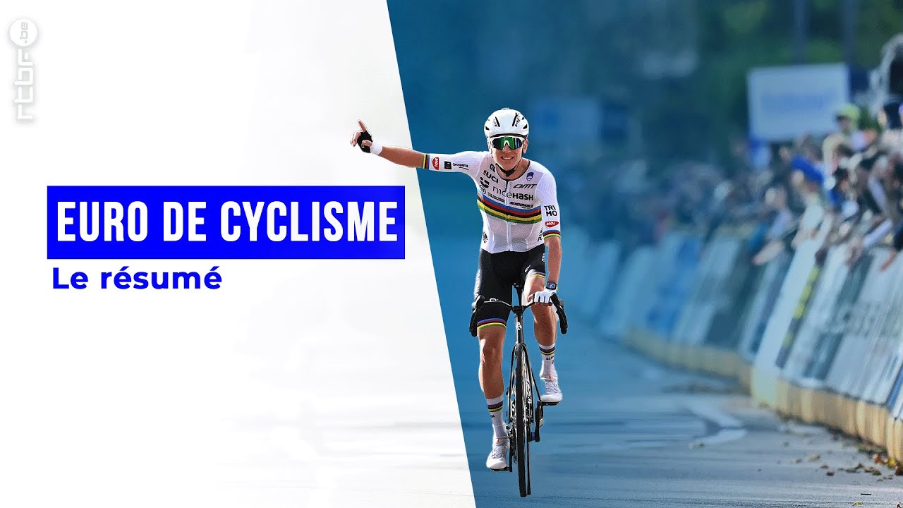 Cyclisme : Tadej Pogacar remporte son premier Championnat d’Europe en solo 🚴‍♂️