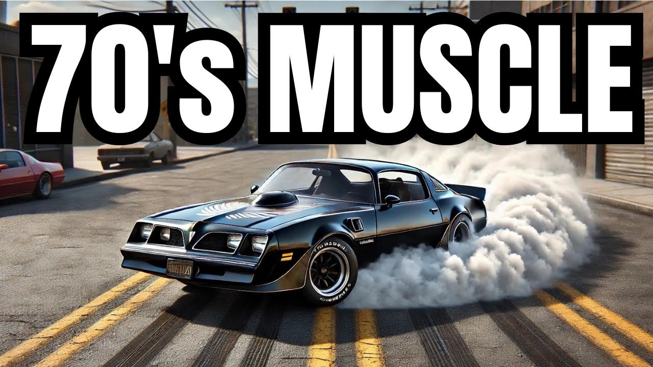 Top 10 70s Muscle Cars 🚗