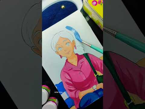 AI❌Artist✅ #ghibli #ghibliart #viralvideo  #acrylicpainting #artshorts #studioghibli #trending #art