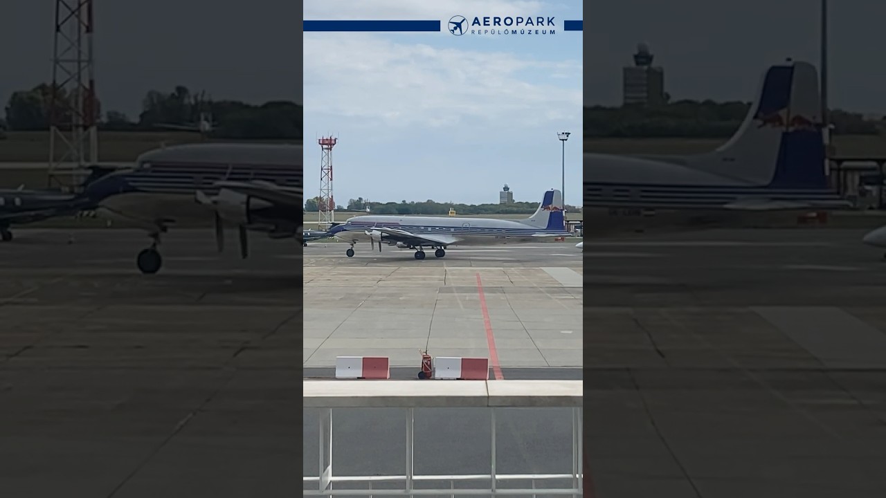 Ritka Repüléstörténeti Pillanat: DC-6B Utasszállító a Liszt Ferenc Repülőtéren ✈️