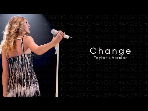 Taylor Swift - Change (Taylor's Version) (Lyric Video)