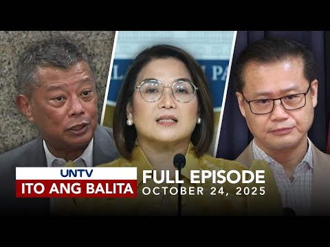 UNTV: Ito Ang Balita | October 24, 2025