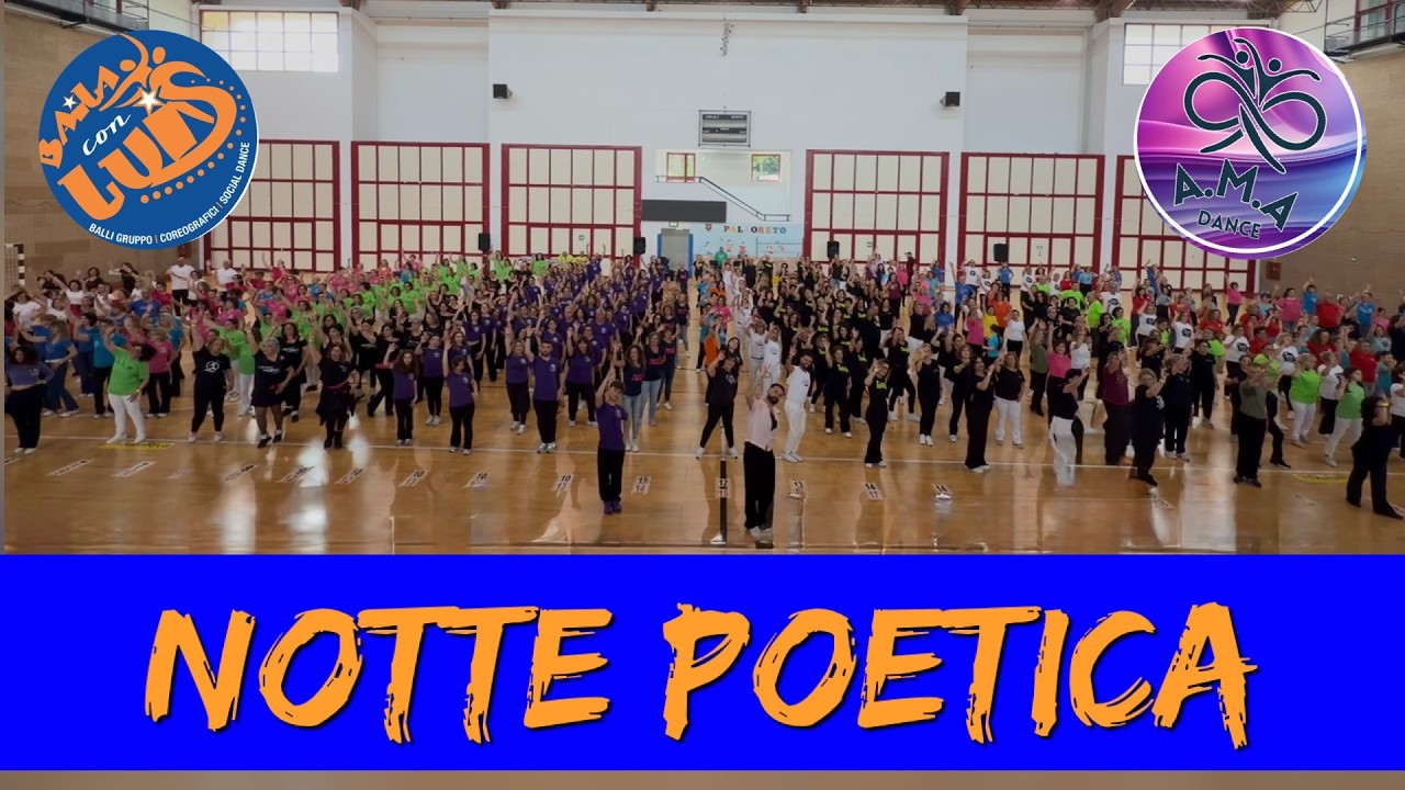 NOTTE POETICA Welo ft. Anna Tatangelo COREOGRAFIA + TUTORIAL || BAILA CON LUIS ft. AMA DANCE