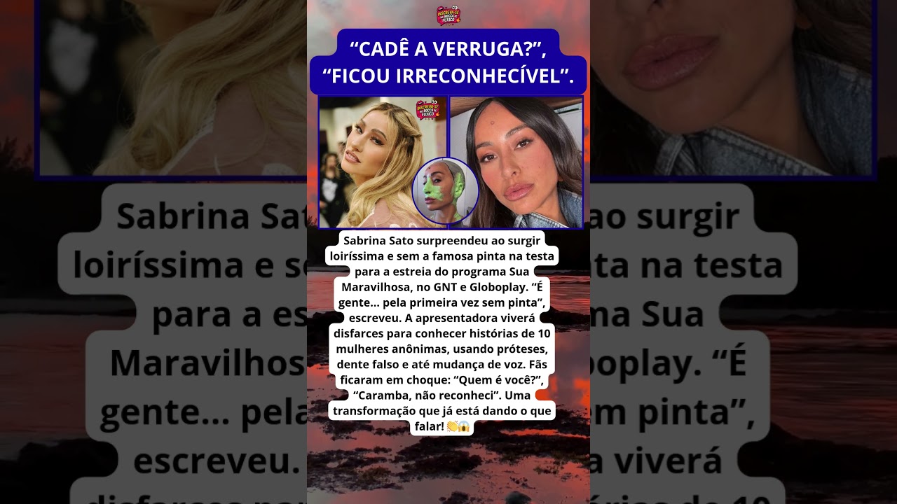 Sabrina Sato Surpreende com Novo Visual Loira ✨