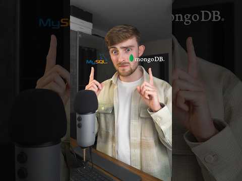 MySQL vs MongoDB! 🤔 Beginner Programmers get stuck on this a lot! #coding #programming