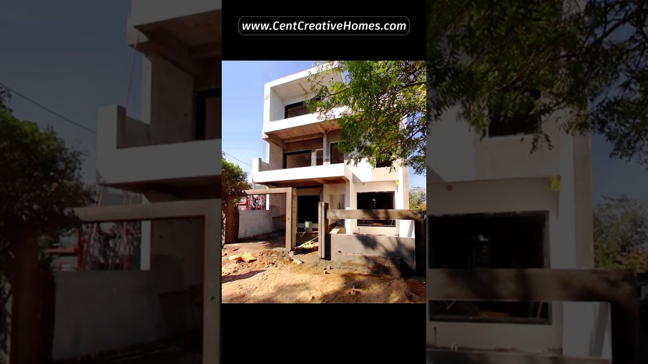 Modern Triplex House Design 30x60 🏡