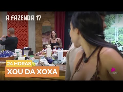 Tàmires confronta Martina após conversa com Walério e relembra polêmica da adversária | A Fazenda 17