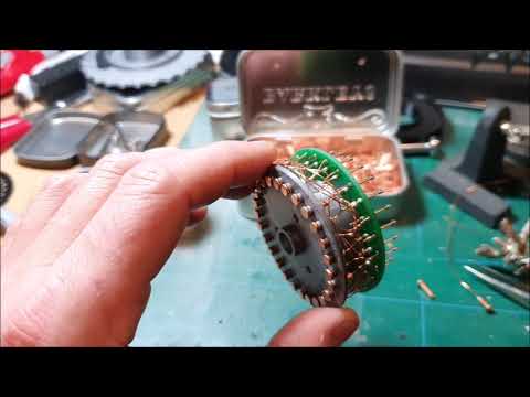 3D printed Polish Enigma update - more rotor wiring