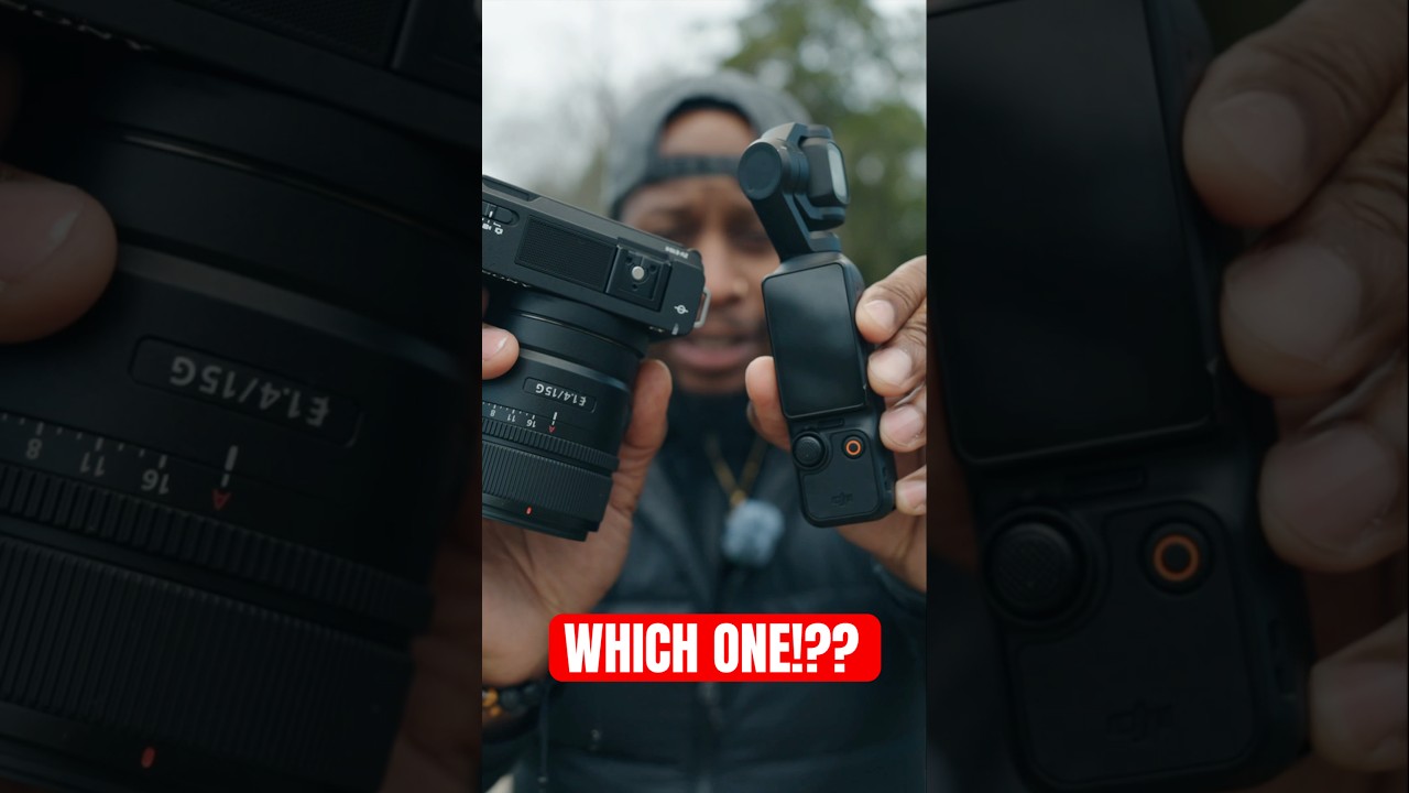 Pocket 3 vs Sony ZV-E10 II: Best Vlogging Camera?