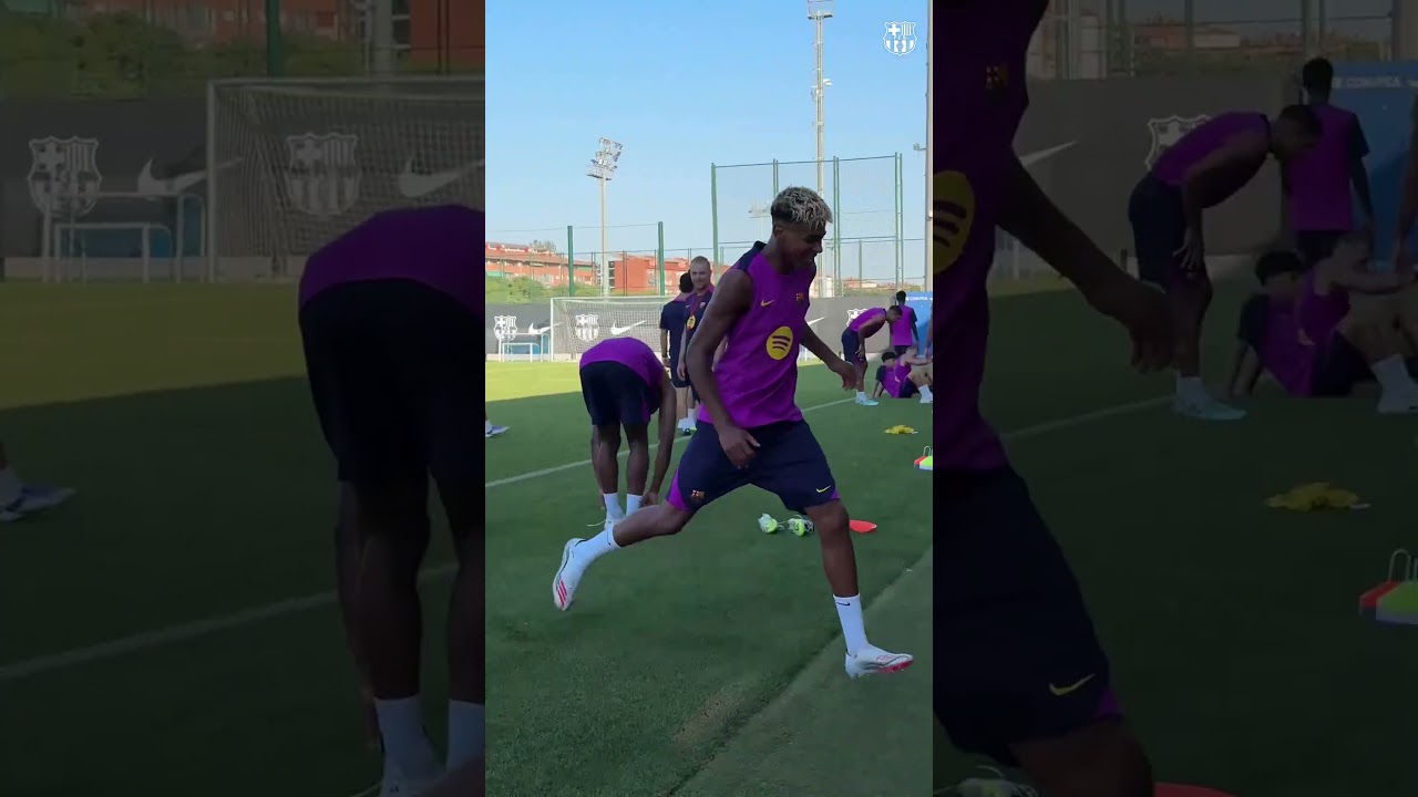 Lamine's Play Leaves Fans Confused! 🤯 | FC Barcelona Shorts