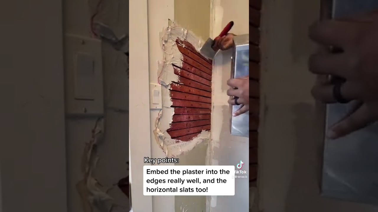 DIY Repair for Lathe & Plaster Walls 🛠️