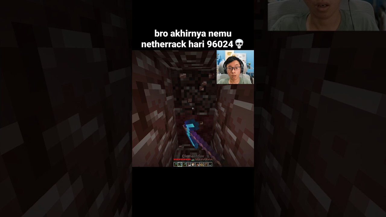 Momen Lucu Netherrack di Dunia Minecraft🔥