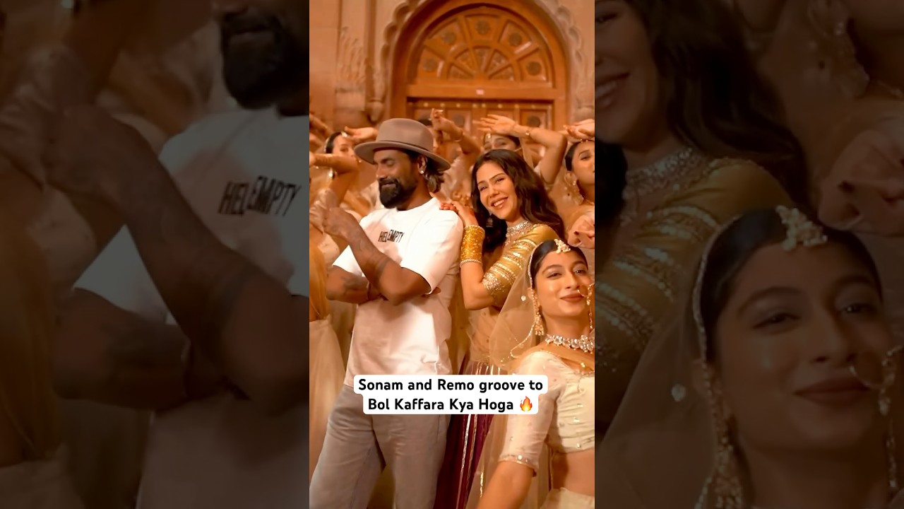 Sonam Bajwa & Remo D’Souza Dance to 'Bol Kaffara Kya Hoga' | Must-Watch🔥
