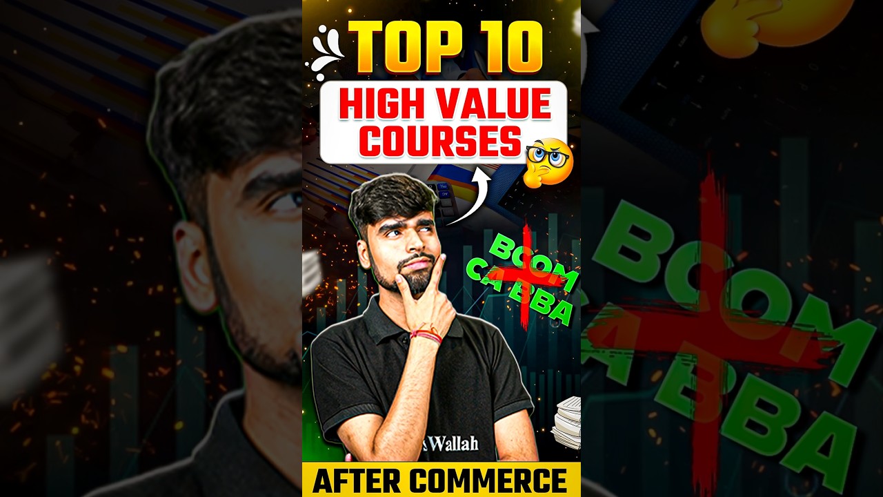 Top 10 Best Courses for Commerce Students After 12th 📚