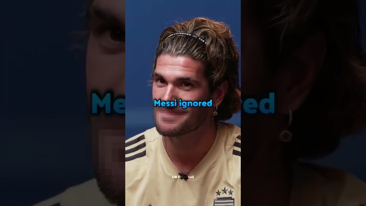 Messi's Bold Words to Rodrygo During Brazil Match ⚽