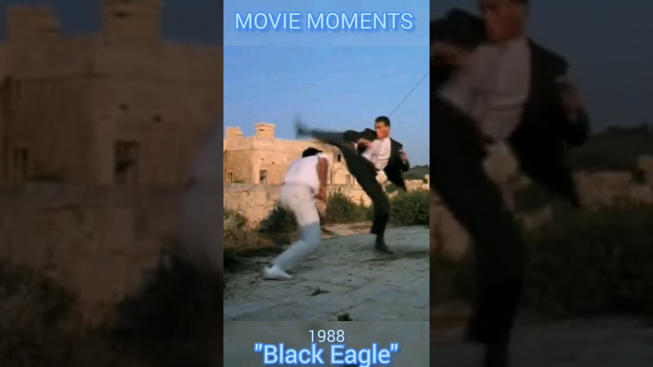 Epic Fight Scene: Van Damme vs Sho Kosugi in 'Black Eagle' 🥋