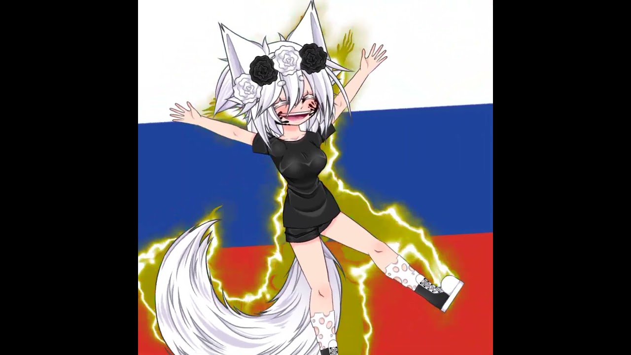 Русская с Богом! 😎 #гача #гачаанимация