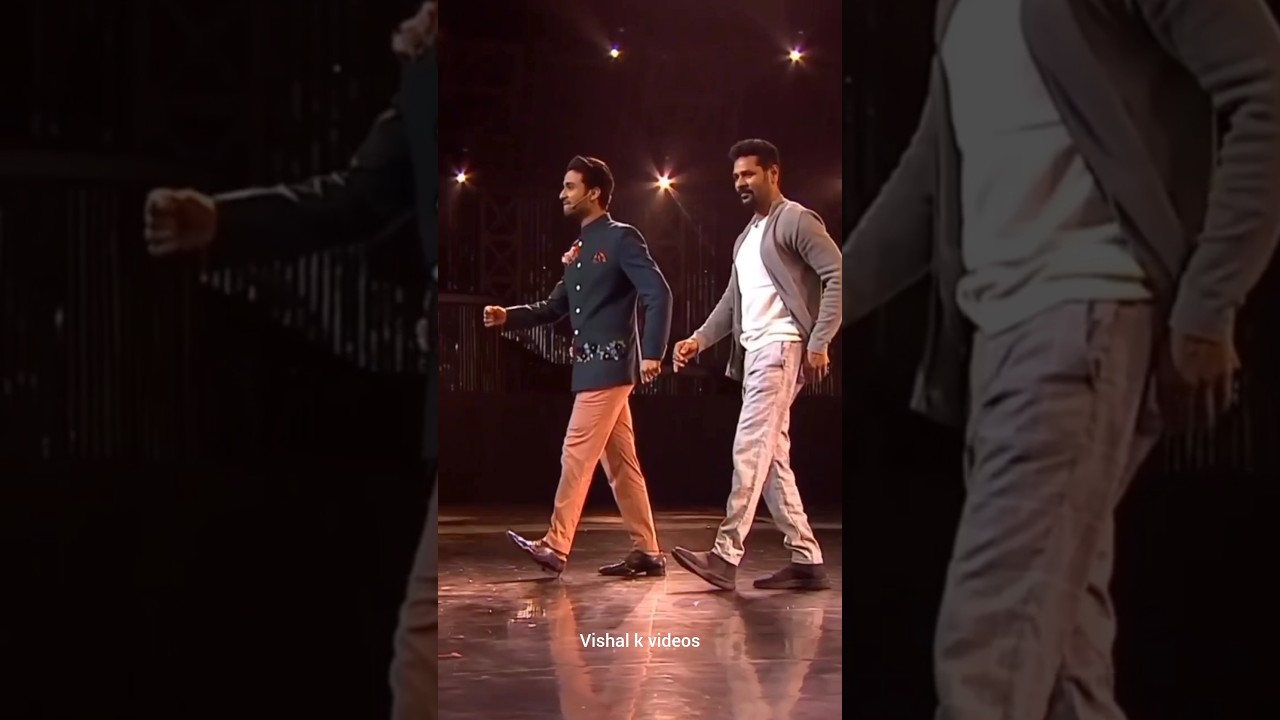 Raghav Juyal & Prabhu Deva's Slow Motion Walk 🎥