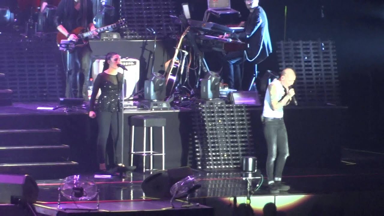 Judith van Hel Mr. Brightside Frankfurt Festhalle The Voice of germany in concert 03.01.2014