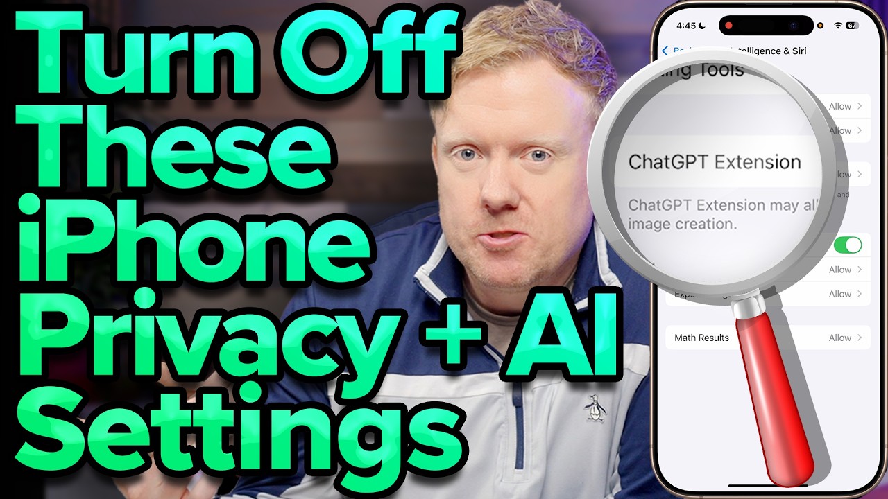 Essential iPhone Privacy Settings to Disable Immediately