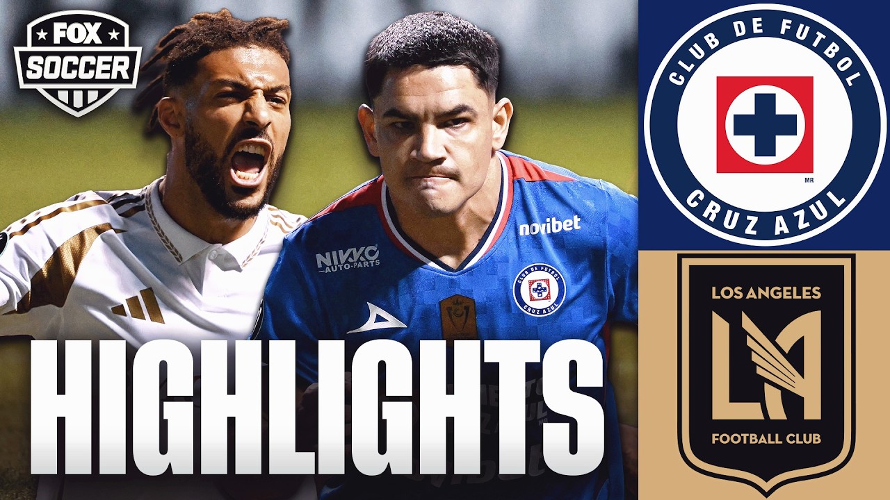 Cruz Azul vs LAFC Highlights | CONCACAF Champions ⚽️
