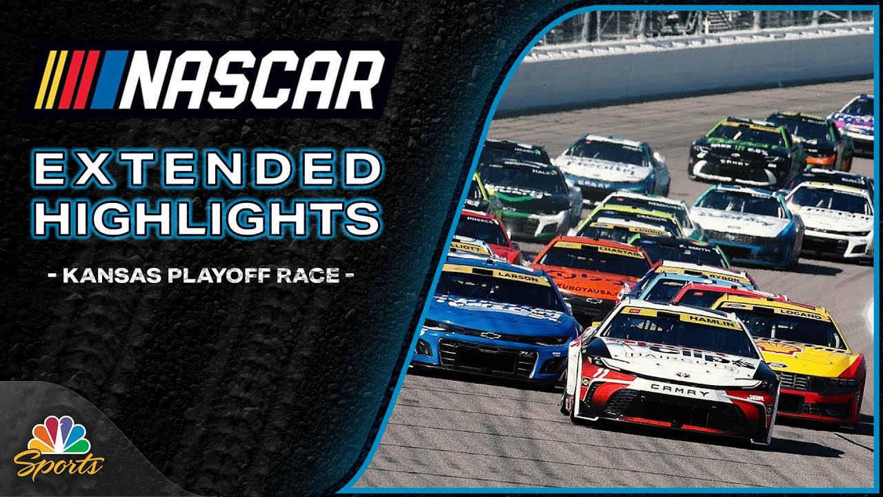 NASCAR Cup Series 2025 Kansas Playoff Highlights π