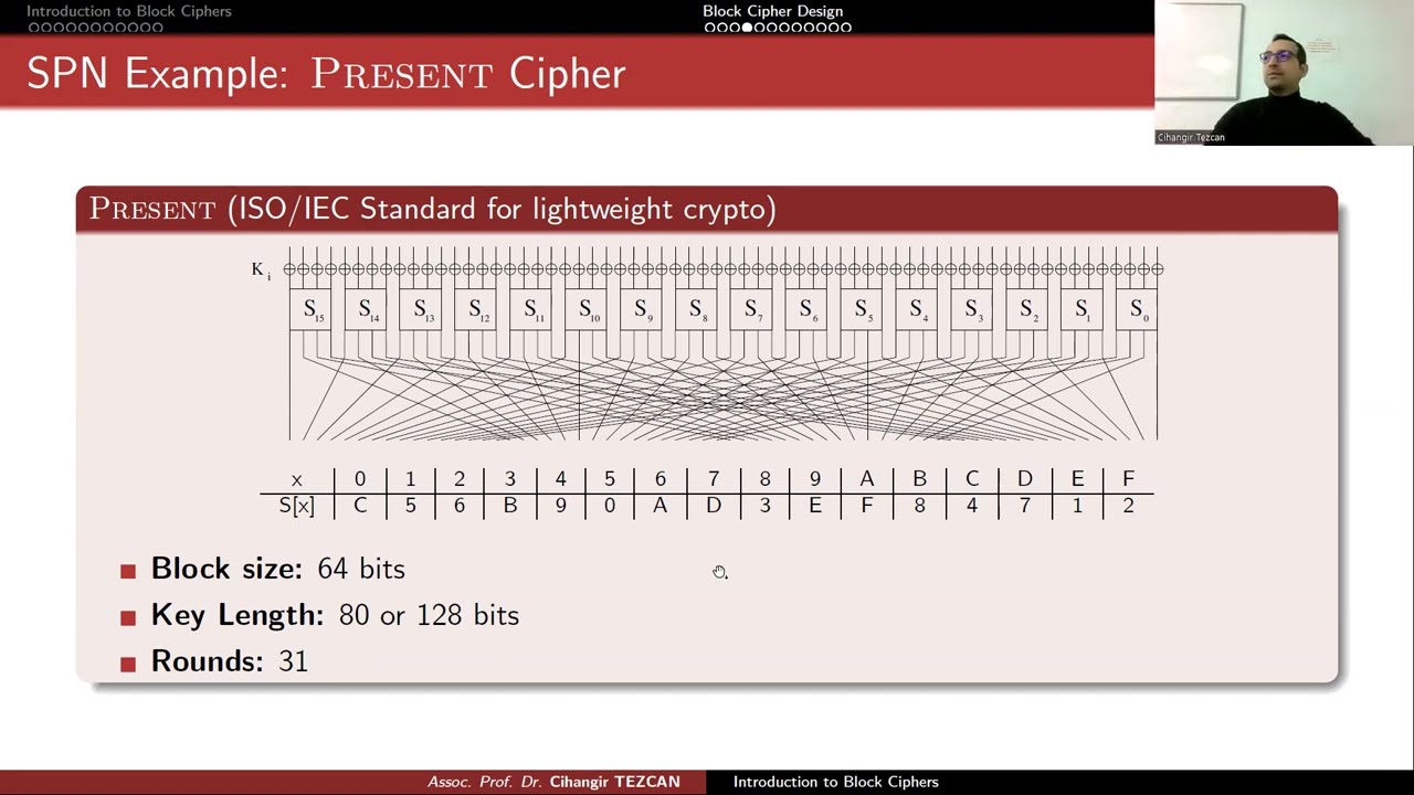 Block Cipher Design Full Course 🔐