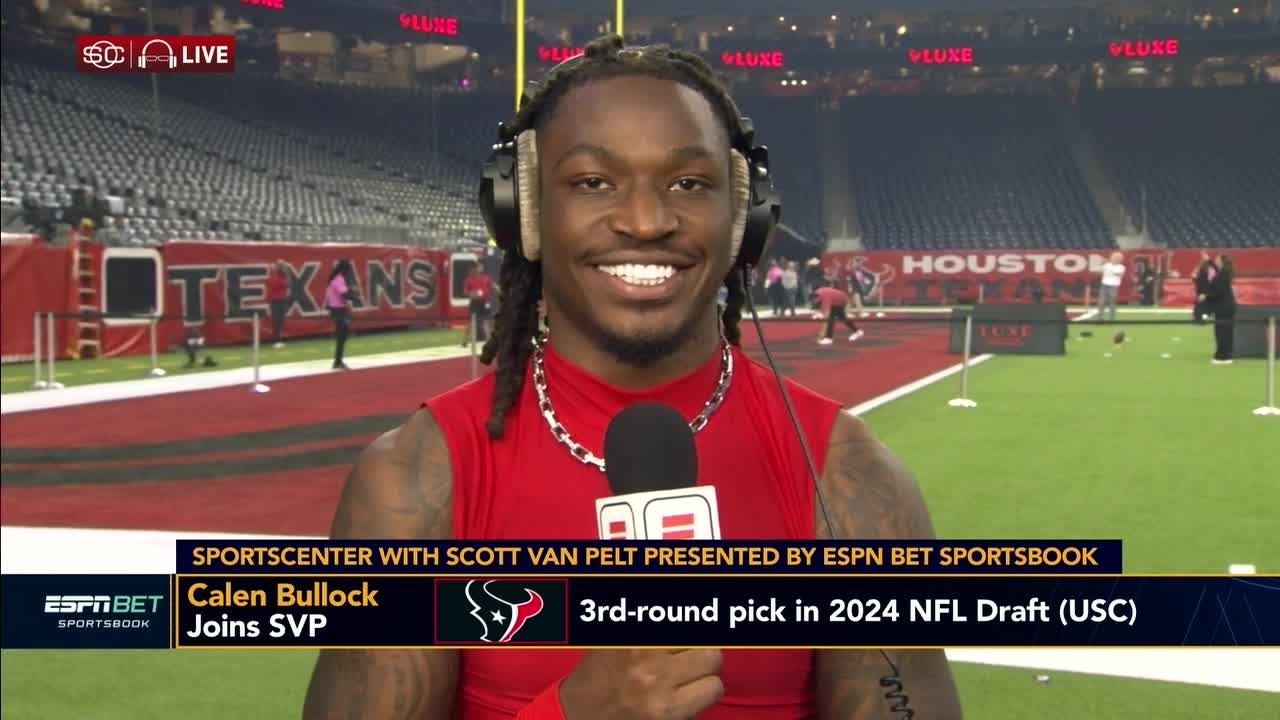 Calen Bullock on His 2 INTs in Texans' Win 🏈