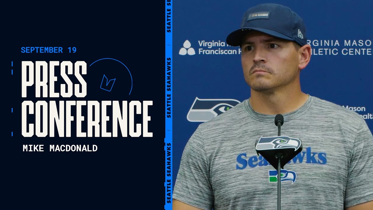 Seahawks Coach Mike Macdonald Shares Key Injury Updates Before Week 3 Clash with Saints 🏈