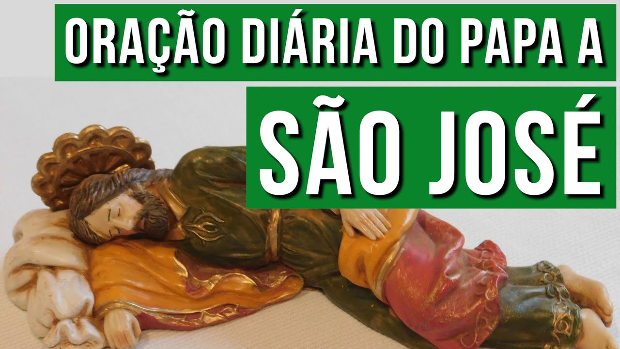 Oração de São José Dormindo pelo Papa Francisco 🙏