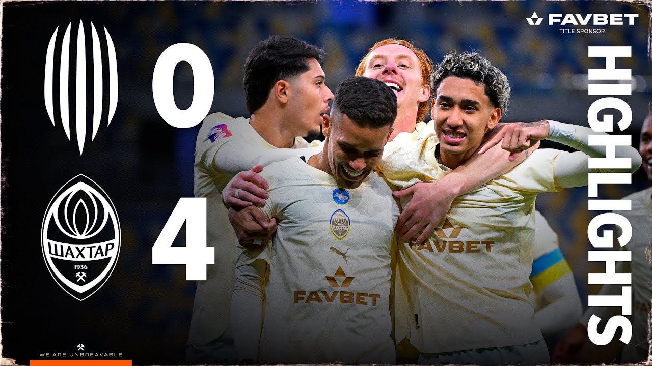 Шахтар розгромив Рух із рахунком 4:0 — Дубль Педріньйо та найкращі моменти матчу ⚽