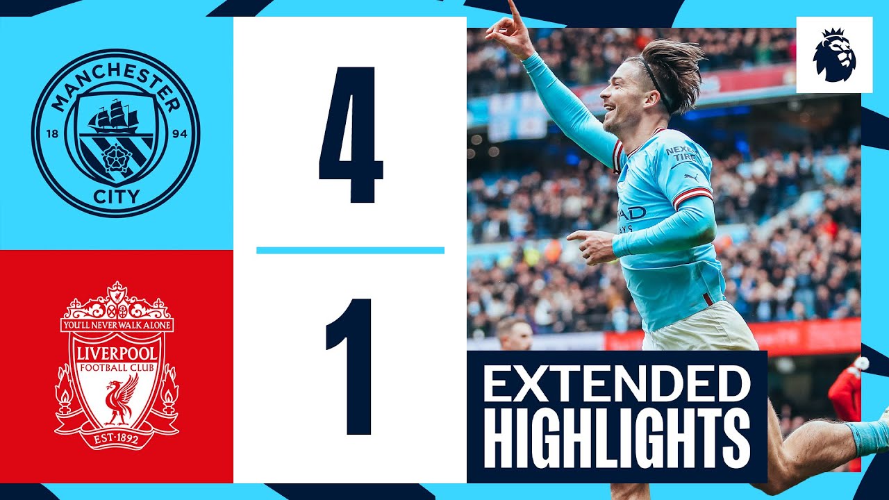 Man City 4-1 Liverpool: Grealish Shines in Dominant Victory ⚽